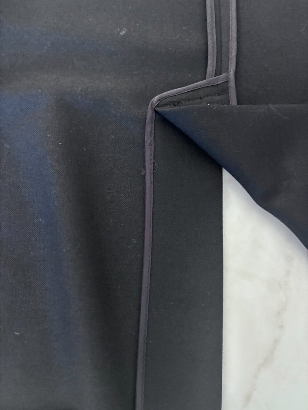 Zara Black Sleeveless Double Breasted Blazer/Vest - Size M/L - Picture 9 of 11
